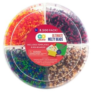 Go Create Ultimate Melty Beads Pack - Multicolor 8500 beads